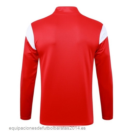 Nuevo Sudadera Entrenamiento AC Milan 23/24 Rojo Negro Blanco Baratas